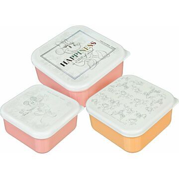 Minie Mouse Lunch Box Set 3pcs. (2012302)