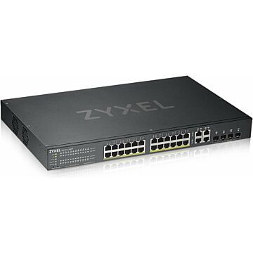 Zyxel GS1920-24HPv2 28 Port Smart Managed Gb Switch (729521)