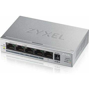 Zyxel GS1005-HP 5-Port Desktop PoE+ Switch (788216)