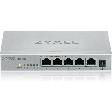 Zyxel MG-105 5 Port 2,5G MultiGig Switch unmanaged (788230)