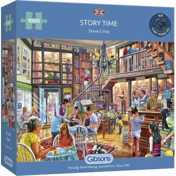 Puzzel Gibsons 1000 Stuk Story Time  (6137500)