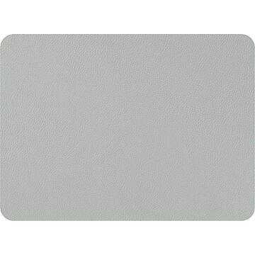 Placemat lederlook light grey 45x33 cm  (1027814)