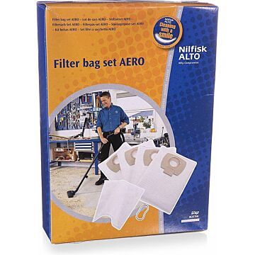 Nilfisk filterzakken Aero 5 stuks (581800)