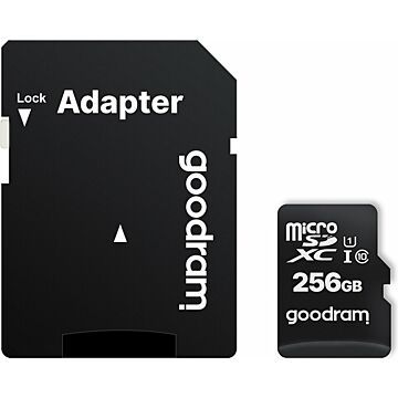 GOODRAM microSDXC          256GB Class 10 UHS-I + adapter (683909)