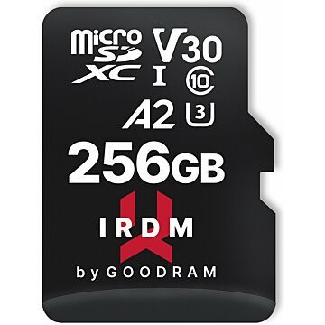 GOODRAM IRDM microSDXC     256GB V30 UHS-I U3 + adapter (690237)