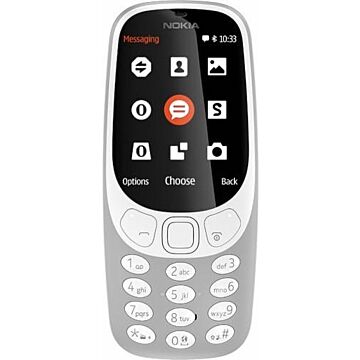 Nokia 3310 Dual Sim grijs (302493)