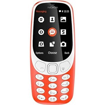 Nokia 3310 Dual Sim warm rood (302500)