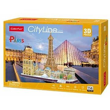 Cubic Fun 3d Puzzel City Line Parijs (2012567)
