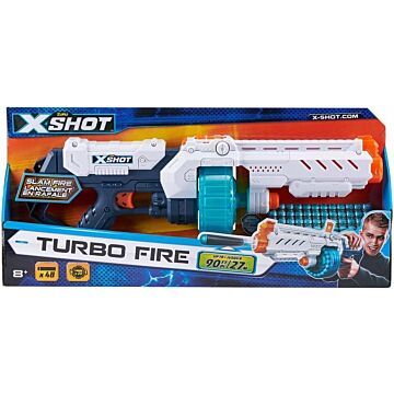 Zuru X-Shot Turbo Fire Blaster met 48 Darts  (7216270)