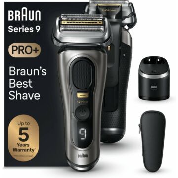 Braun Series 9 Pro+ 9565cc System wet&dry Noble Metal (817917)