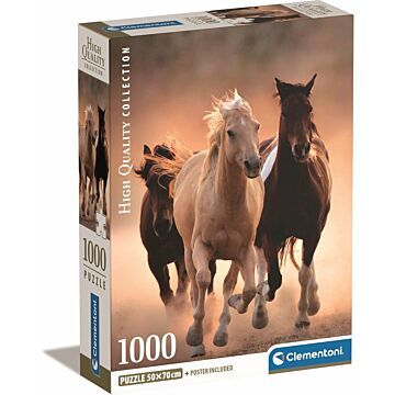 Clementoni Puzzel 1000 Paarden (2012425)