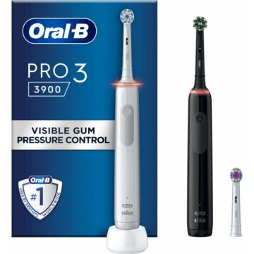 Oral-B PRO 3 3900 Duopack Black-White Edition        JAS22 (753006)