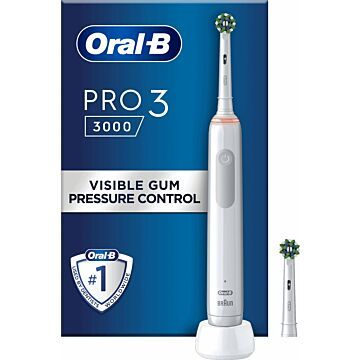 Oral-B PRO 3 3000 Cross Action White Edition (756037)