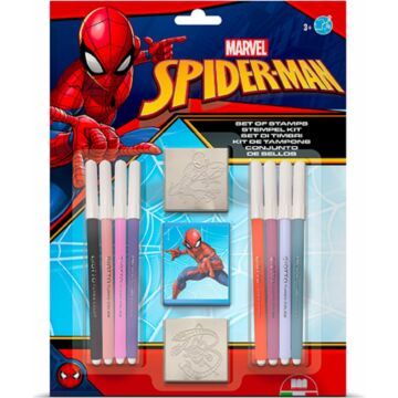 Spiderman stempelset 11 delig  (6312687)