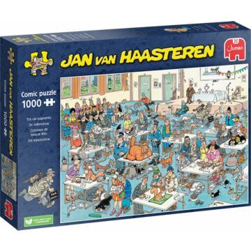 Jan Van Haasteren Puzzel Kattenshow 1000 Stukjes  (6130328)