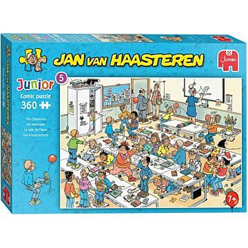 Jan Van Haasteren Junior Puzzel Klaslokaal 360 Stukjes (6030062)