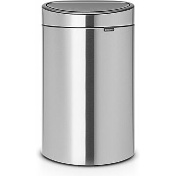 Brabantia afvalemmer Touch Bin New, recycle, 23+10 L mat staal (661691)