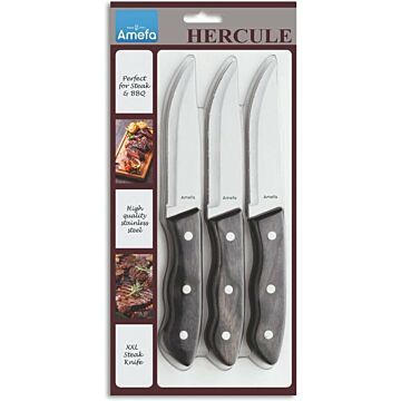 Amefa Hercule steakmessen 3 stuks  (1016493)