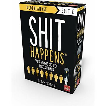 Shit Happens: Voor Sukkels die geen Engels kunnen - Partyspel (6106548)