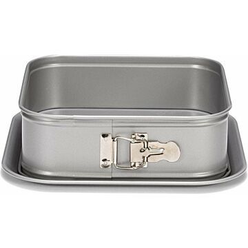 Patisse springvorm 24 cm vierkant zilver  (1016186)