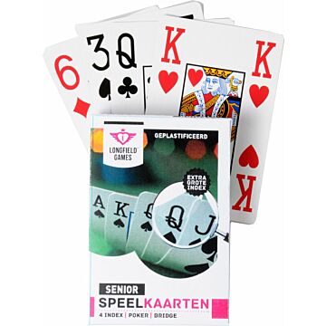 Speelkaarten Senior Extra Groot - Kaartspel  (6250112)