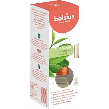 Bolsius Geurverspreider 45 ml True Scents  Green Tea (1601643)