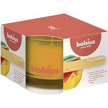 Bolsius Geurkaar in glas True Scents Mango  (1602756)
