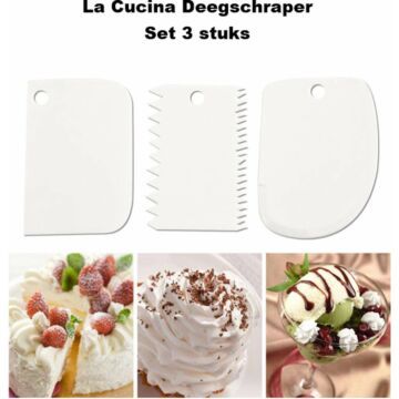 La Cucina Cake Decoratieset Set3 12X8 cm  (1013980)