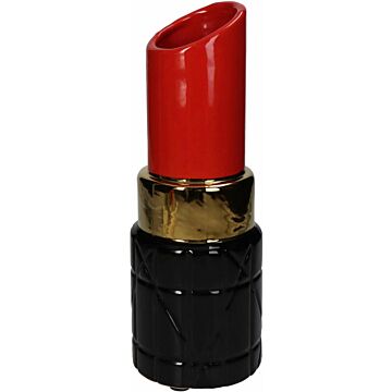 Vaas Lipstick Red 10x10x27cm  (1611364)