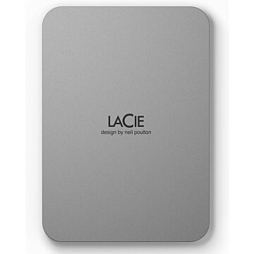 LaCie Mobile Drive           1TB Moon Silver USB 3.2 Type C (746769)