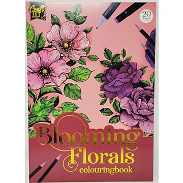 Kleurboek voor Volwassenen 7x21cm 20 designs 2 assorti (6551139)