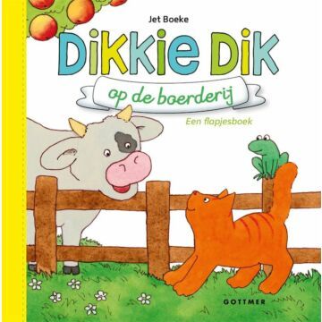 Dikkie Dik Op De Boerderij Kartonboek Flapjes  (6550846)
