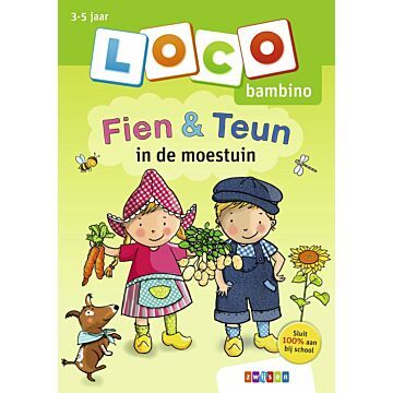 Loco Oefenboekje Fien En Teun In De Moestuin  (6558709)