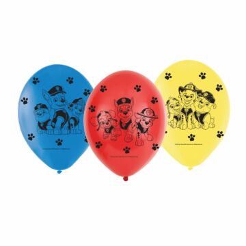 Paw Patrol Ballonnen 23cm 6st  (8634187)
