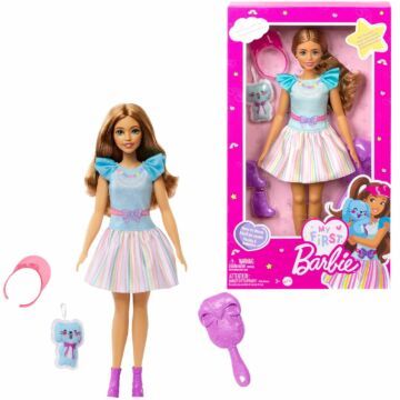 Barbie My First Brunette Met Konijn  (5714559)