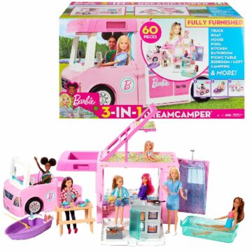 Barbie 3in1 Droom Camper And Accessoires (2006440)