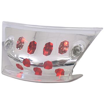 Achterlicht 'led' Edge Piaggio Zip 2000 helder glas