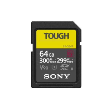 Sony SDXC G Tough series    64GB UHS-II Class 10 U3 V90 (403370)