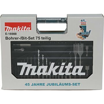 Makita E-16988 boor-bit-set 75-delig (757724)