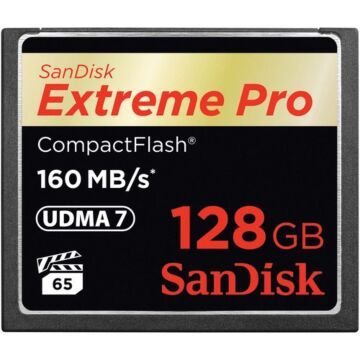 SanDisk Extreme Pro CF     128GB 160MB/s         SDCFXPS-128G-X46 (722990)