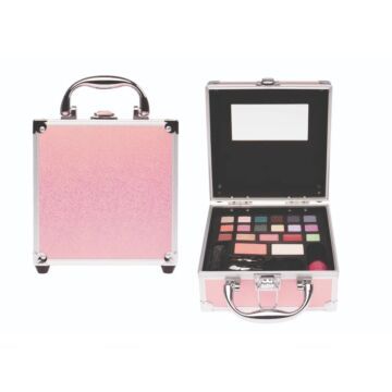 Casuelle Cosmetica Koffer Alu Mini Roze  (5564820)