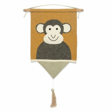 Kidsdepot Moos Muurhanger Monkey | Babyhuys
