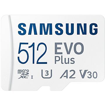 Samsung microSDXC EVO Plus 512GB met adapter MB-MC512KA/EU (724187)