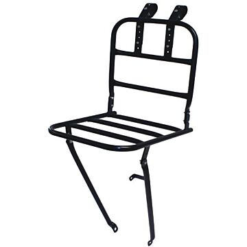 Voordrager Steco Transport Breed-model  26/28"  45*30cm  Glans-zwart