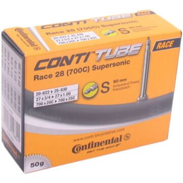 Binnenband Continental  28" Race Supersonic 18-622 -> 25-630 - SV60mm ventiel