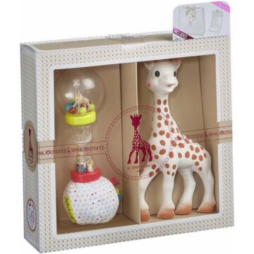 Sophie de giraf Sophiesticated cadeauset small set 4 | Babyhuys.com