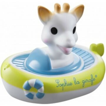Sophie de giraf badbootje in witte geschenkdoos