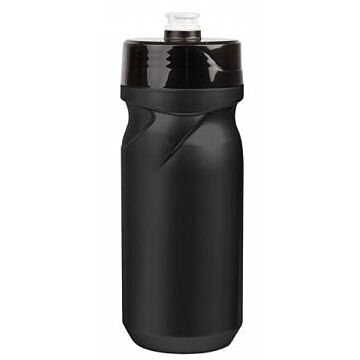 Bidon met schroefdop Polisport S600 - 600 ml - zwart/zwart/wit