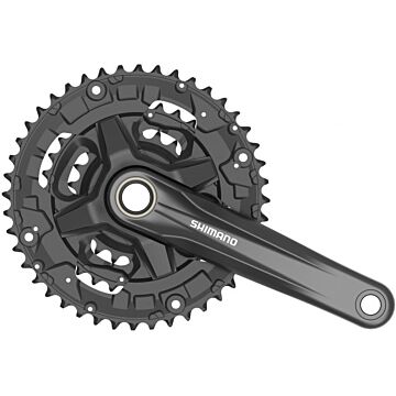 Crankstel 3 x 9 speed Shimano MTB/Trekking FC-MT210 175/44-32-22T Hollowtech 2 - zwart