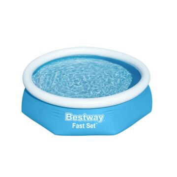 Bestway Zwembad - Fast Set - Ø244 x 61 cm - Blauw - met Filterpomp 1.2 m³